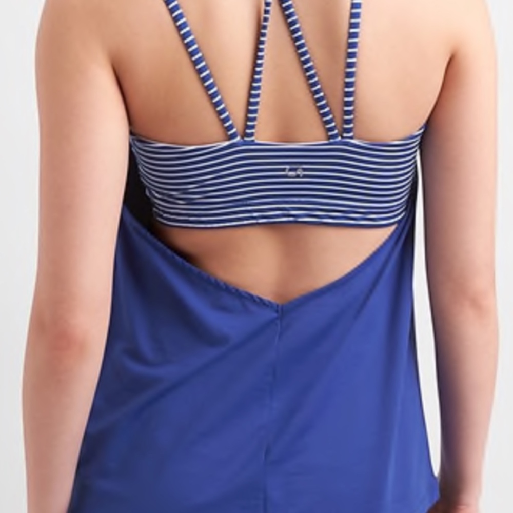 GapFit Double-Layer Strappy Shelf Tank
